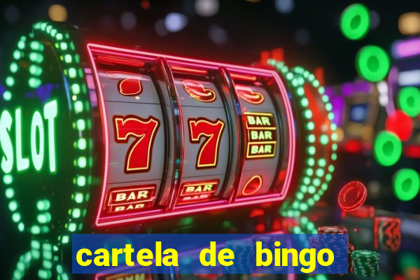 cartela de bingo ate 50 para imprimir